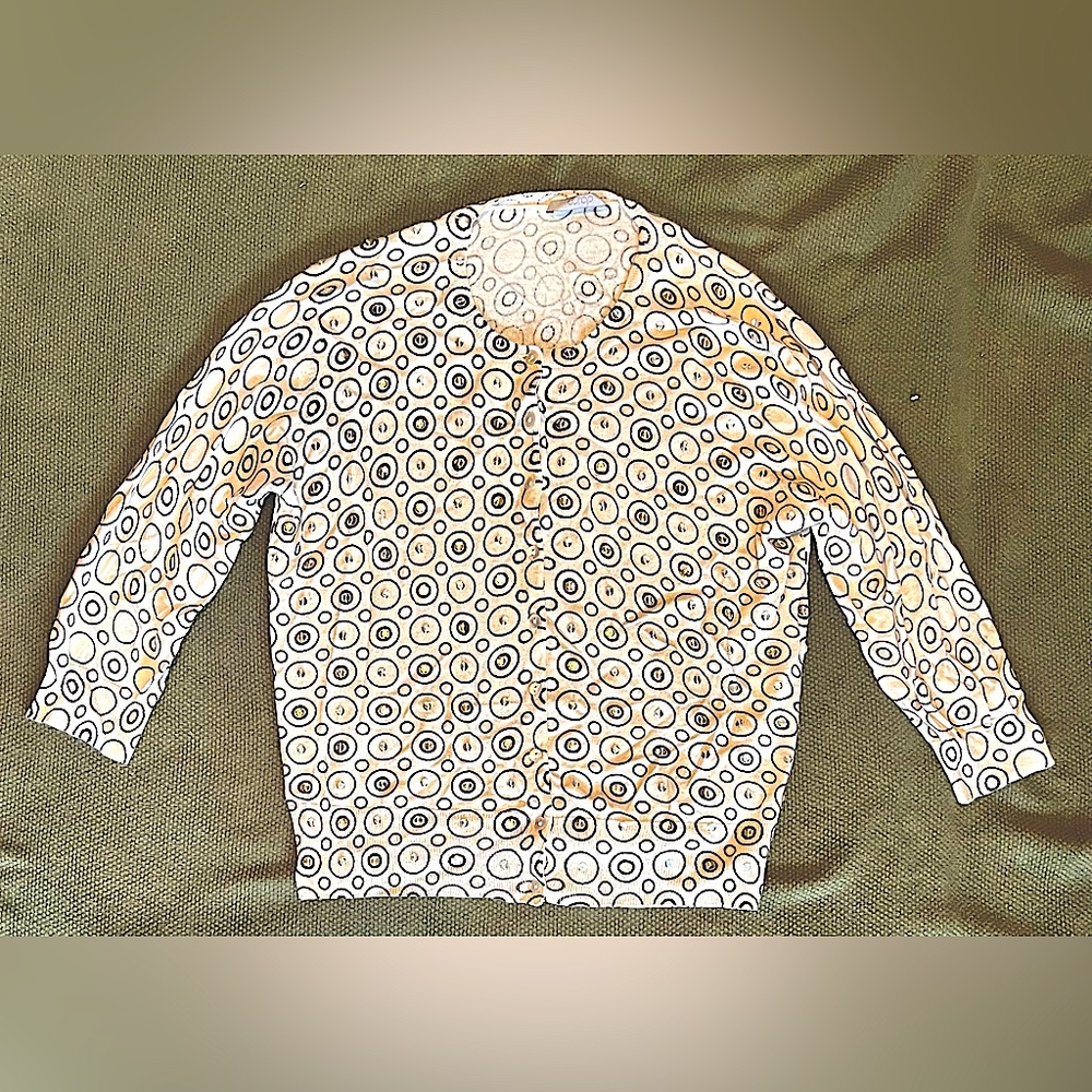 3/4 Sleeve Sequin Cardigan Women’s S Pre Owned